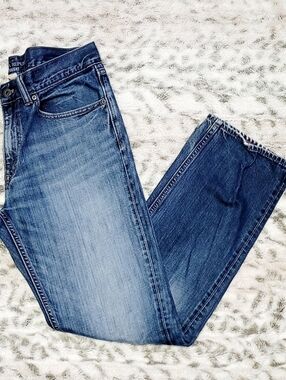 Men's Banana Republic Blue Straight Leg Jeans